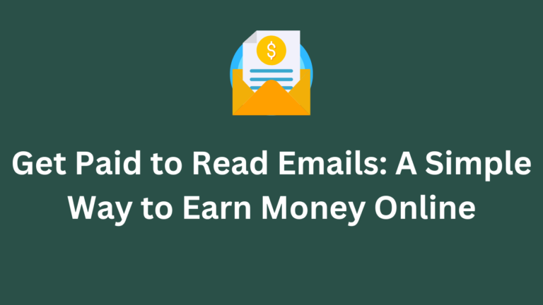 Get Paid to Read Emails