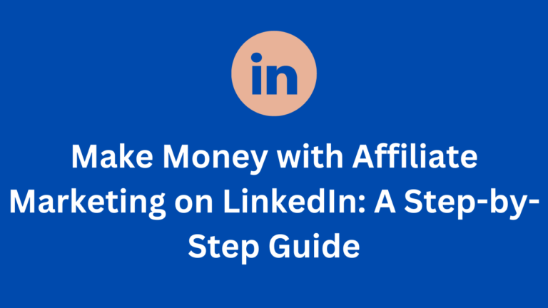 Make Money with Affiliate marketing