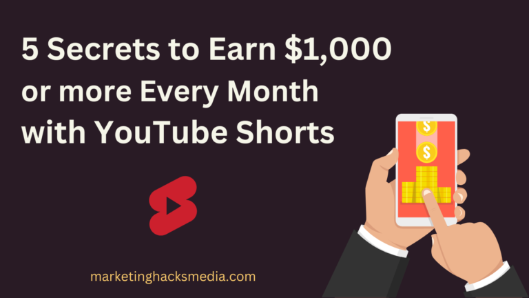 earn $1,000 with YouTube Shorts