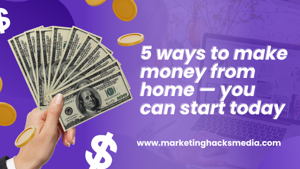 make money from home 