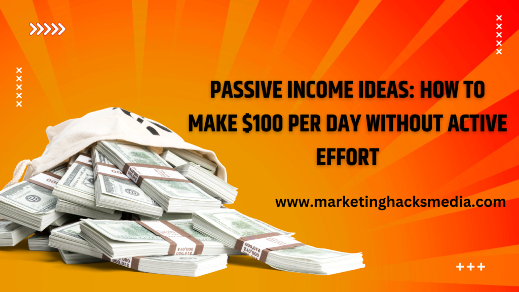 Passive Income Ideas