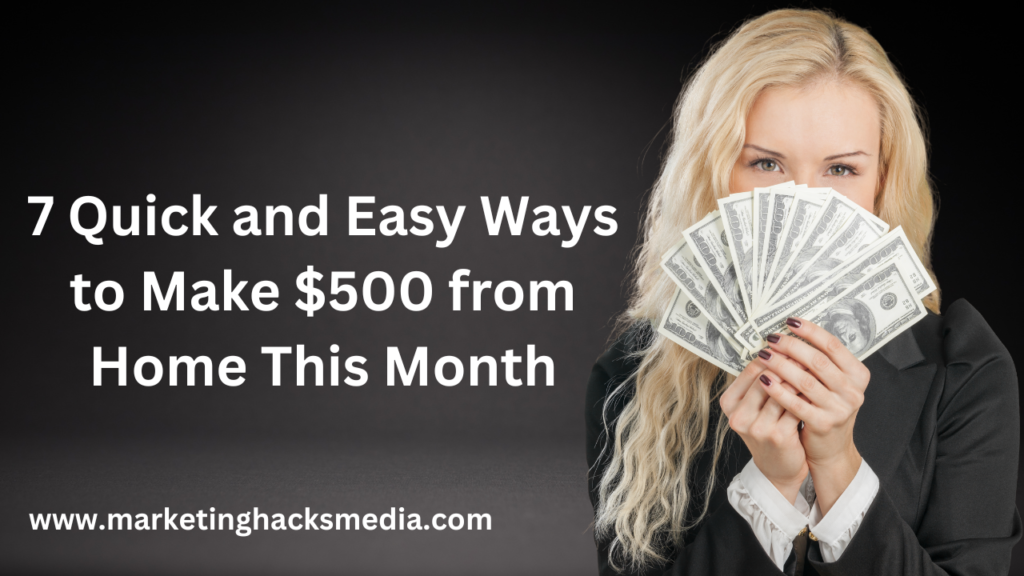 Easy Ways To Make Money