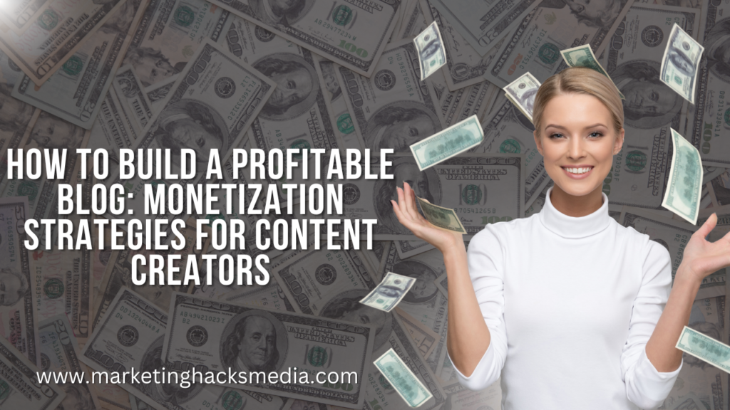 Build a Profitable Blog