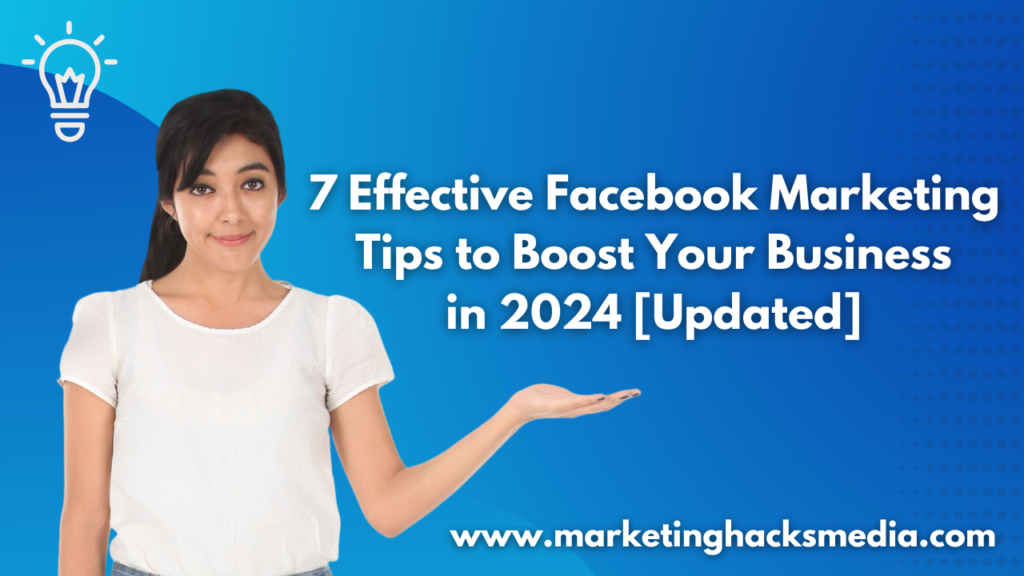 Facebook Marketing Tips